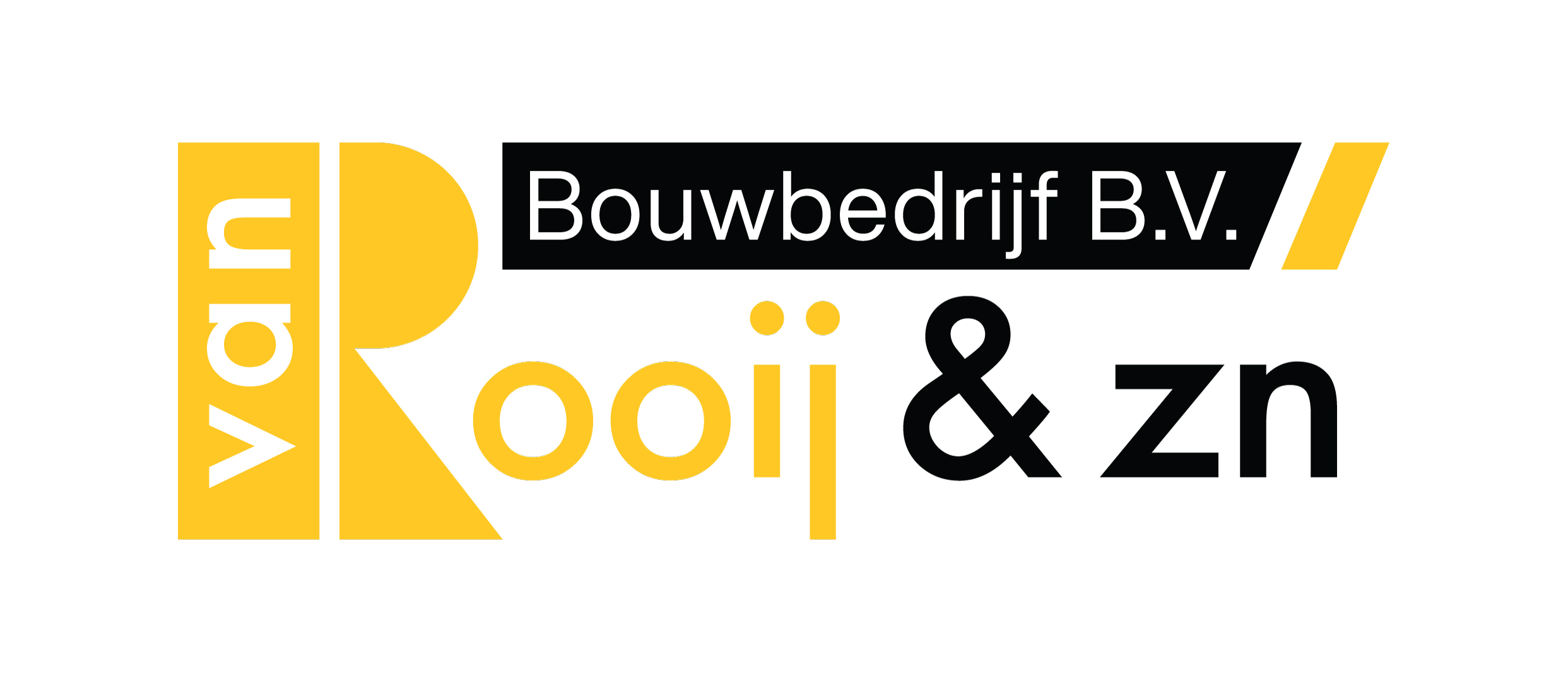 Van Rooij & zn Bouwbedrijf logo